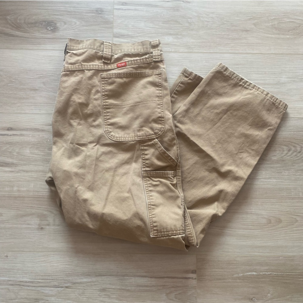 Wrangler Khaki Carpenter Workwear Jeans